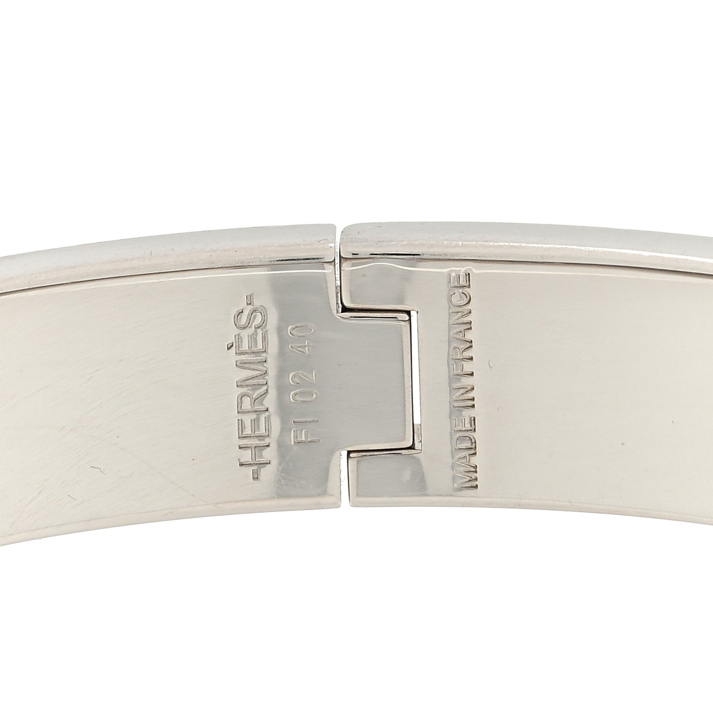 Enamel Narrow Clic Clac H Bracelet PM Rose Dragee