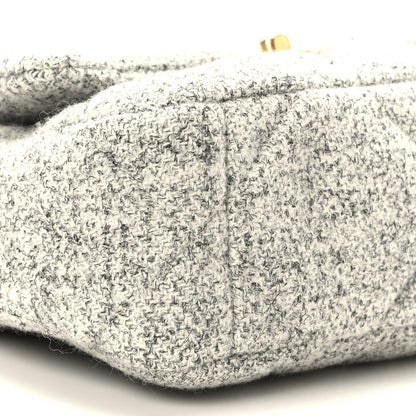 Chanel Tweed Quilted Medium Chanel 19 Flap 8 of 9