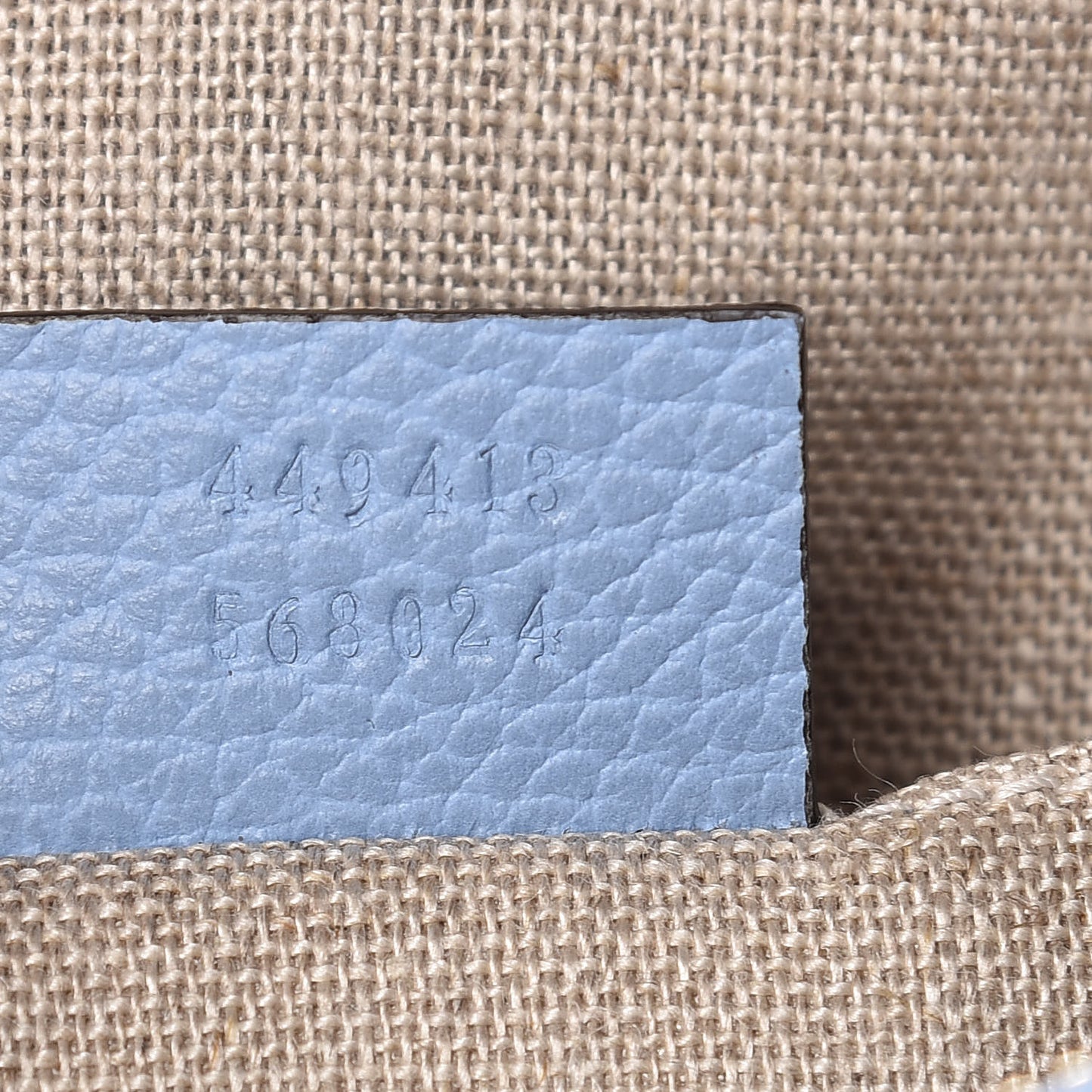 Monogram Mini Bree Messenger Bag Beige Mineral Blue