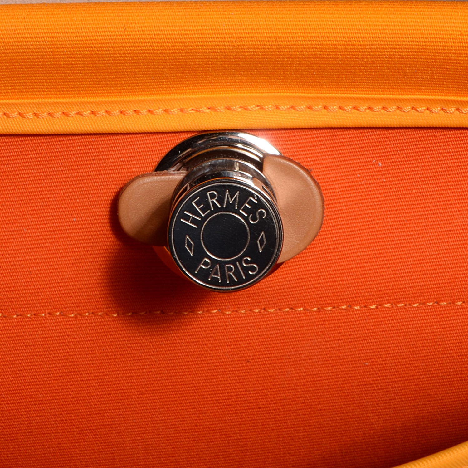 Hermes Toile Herbag Zip 31 PM Jaune d'Or 15 of 18