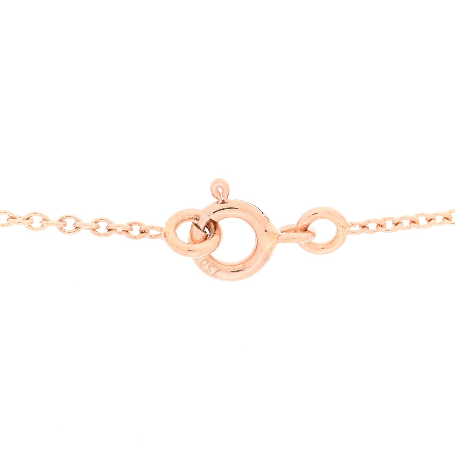 Hermes 18K Rose Gold PM Farandole Pendant Necklace 4 of 4