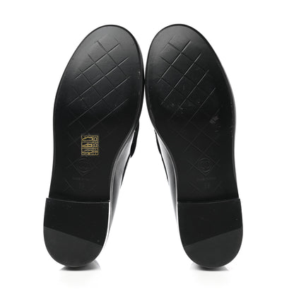 Chanel Lambskin Quilted CC Turnlock Loafers 39 Black 5 of 8