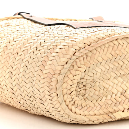 Loewe Raffia Basket Tote Bag Natural Tan 8 of 9
