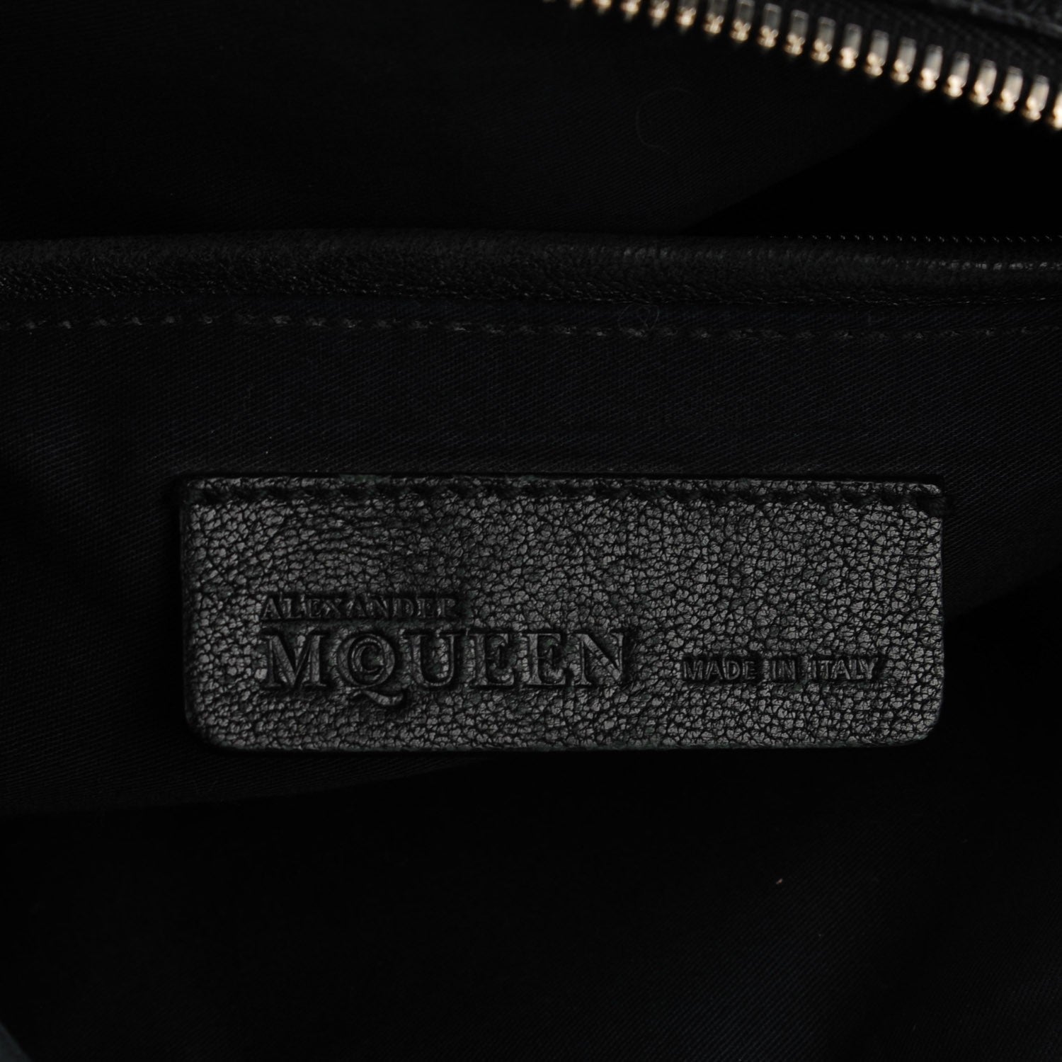 Alexander McQueen Leather Mini De Manta Tote Black 5 of 7