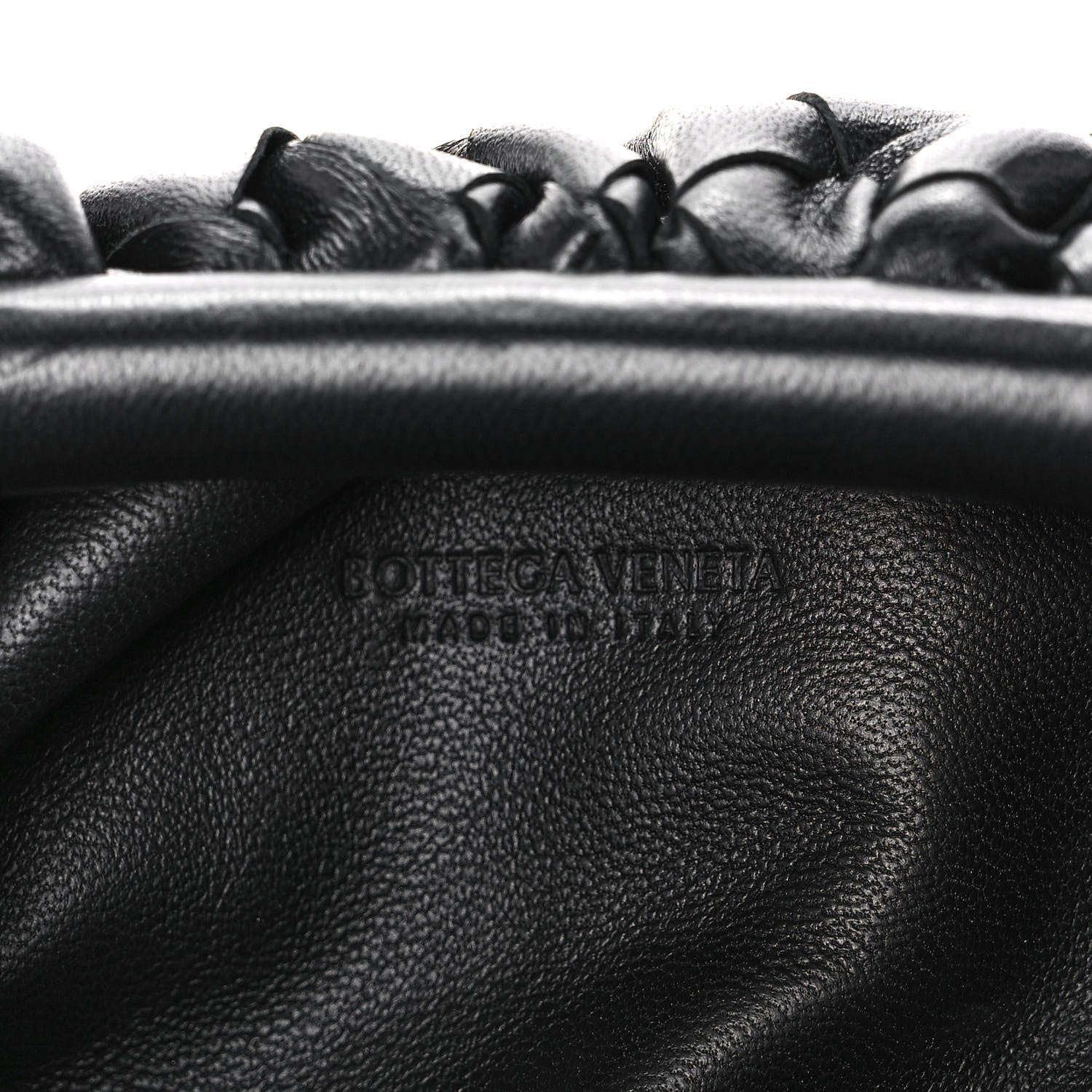 Bottega Veneta Nappa Intrecciato The Mini Pouch Black 6 of 14