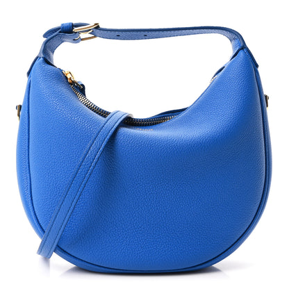 Celine Grained Calfskin Teen Lulu Shoulder Bag Ultra Blue 1 of 11