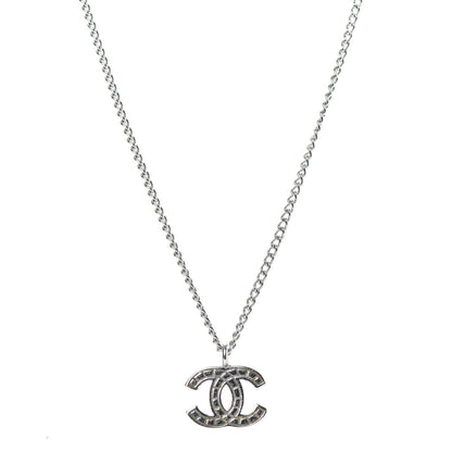 Chanel CC Necklace Silver 1 of 5