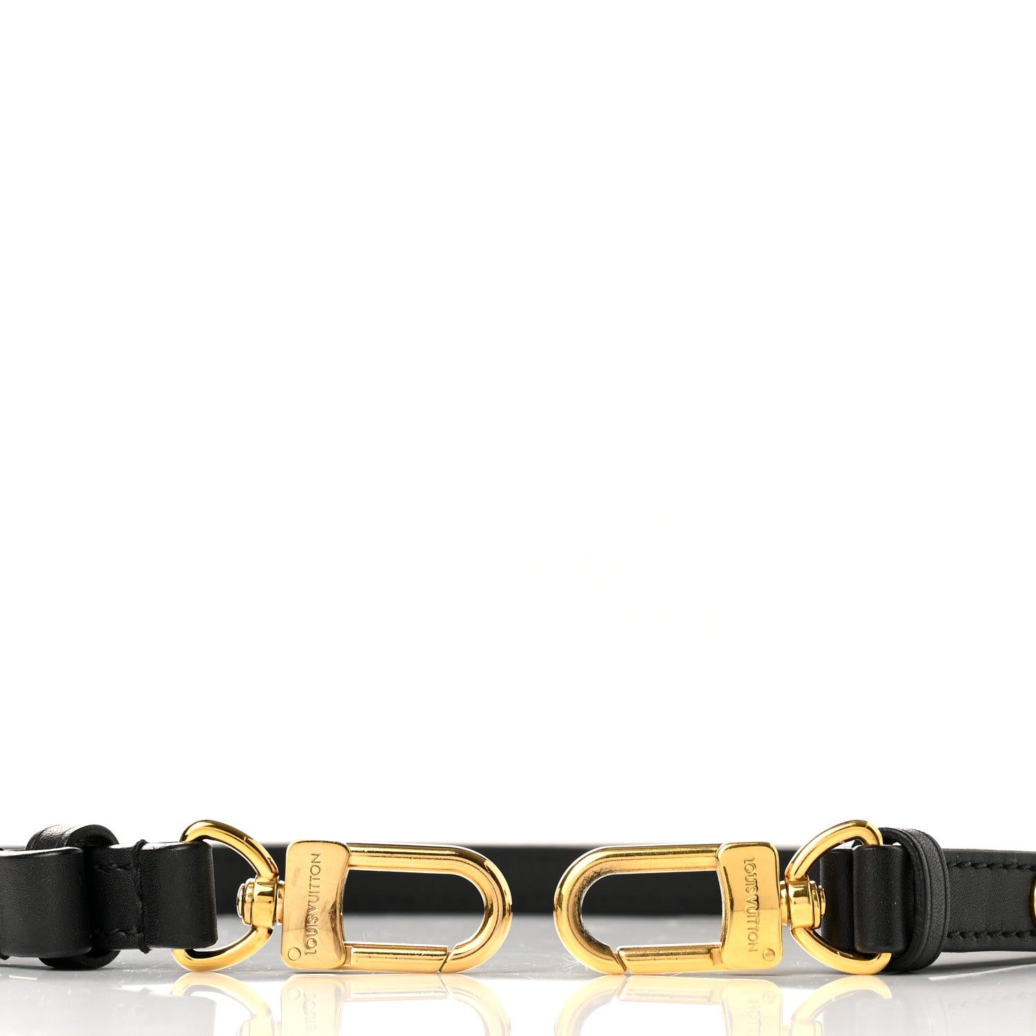 Louis Vuitton Calfskin Neonoe Shoulder Strap Black 3 of 3