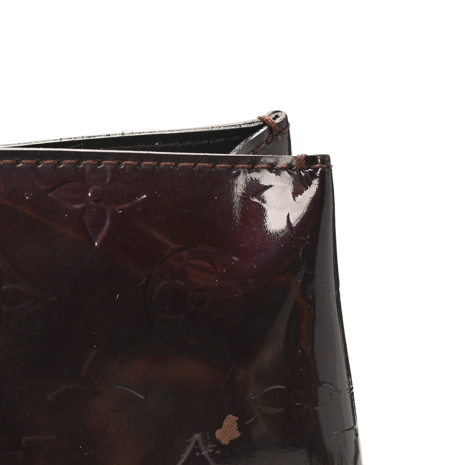 Louis Vuitton Vernis Wilshire PM Amarante 11 of 11