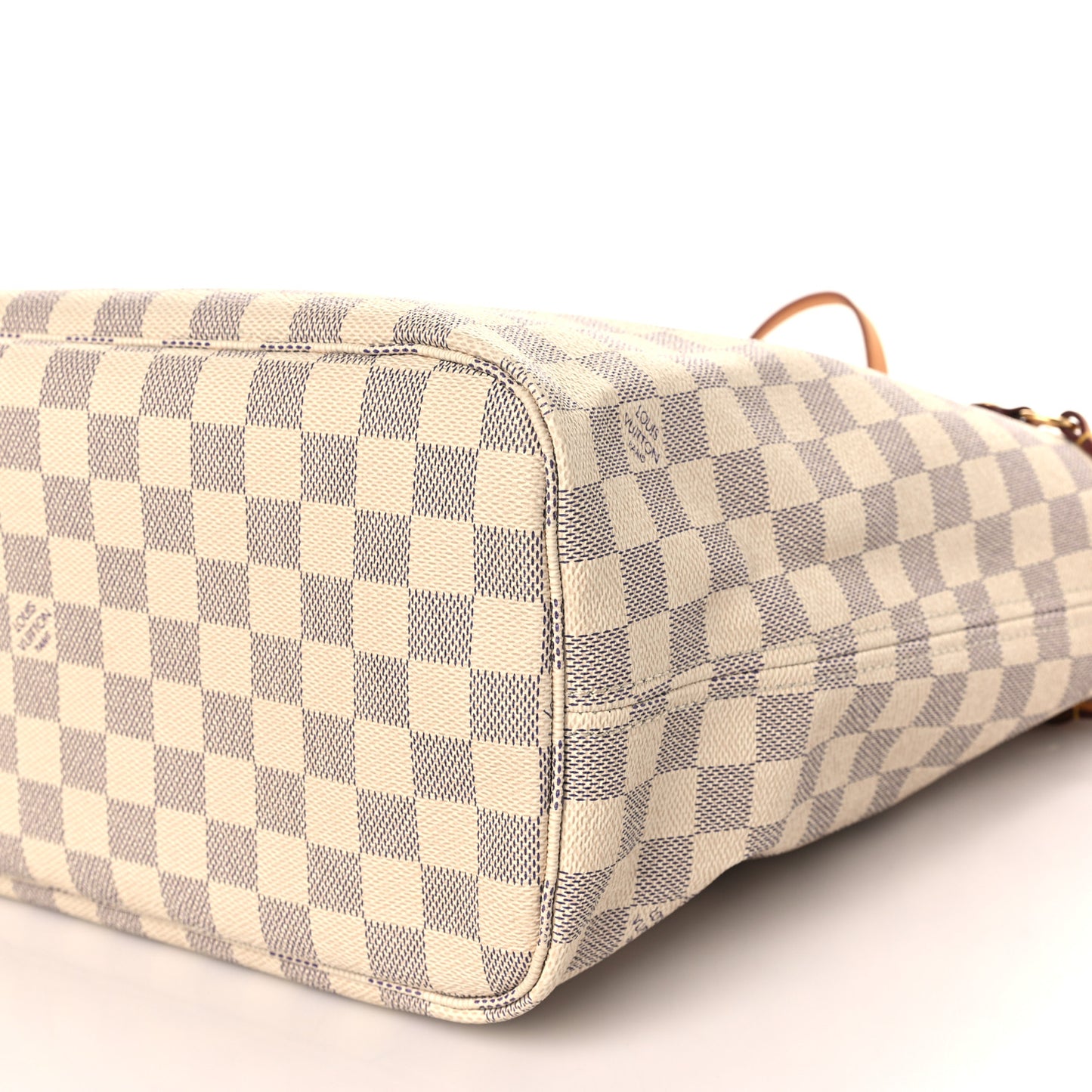 Damier Azur Neo Neverfull MM Rose Ballerine