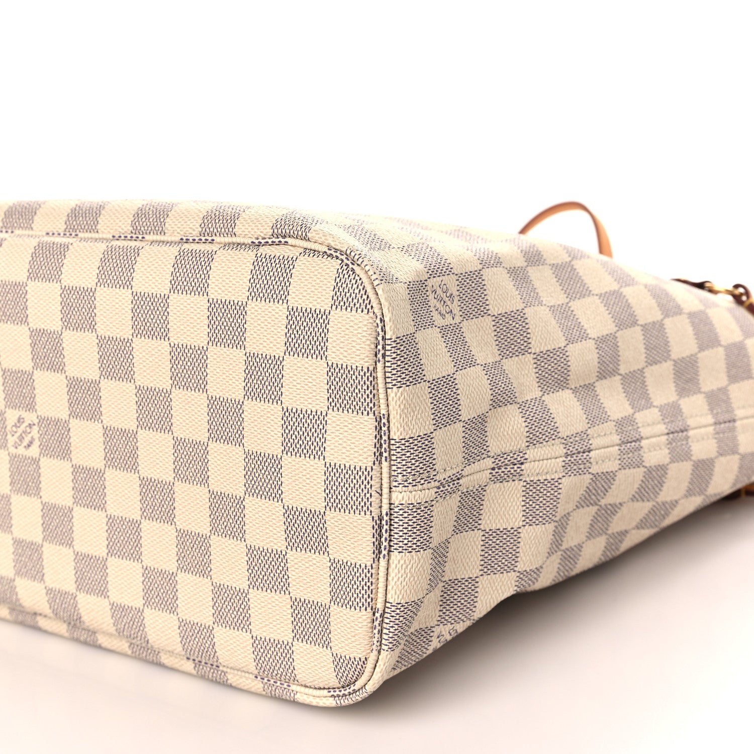Louis Vuitton Damier Azur Neo Neverfull MM Rose Ballerine 10 of 11