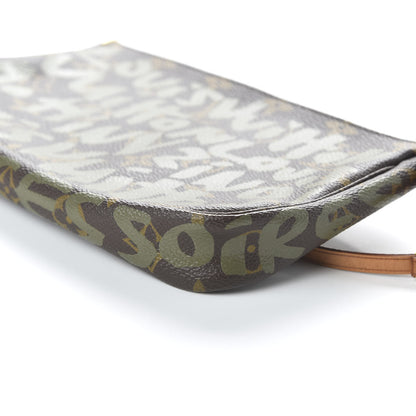 Louis Vuitton Monogram Graffiti Pochette Accessories Kaki 7 of 10