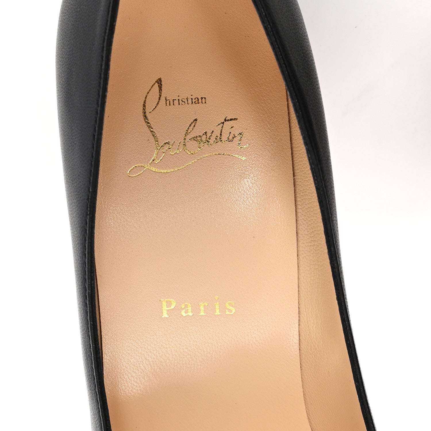 Christian Louboutin Shiny Nappa Kate 100 Pumps 40 Black 8 of 8