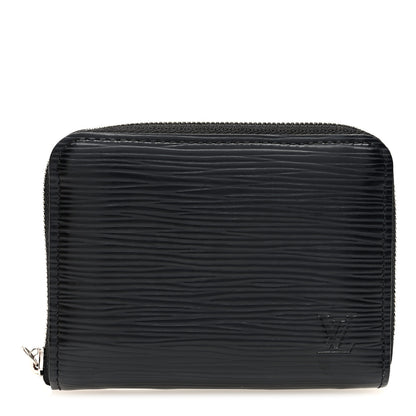 Louis Vuitton Epi Zippy Coin Purse Black 1 of 7
