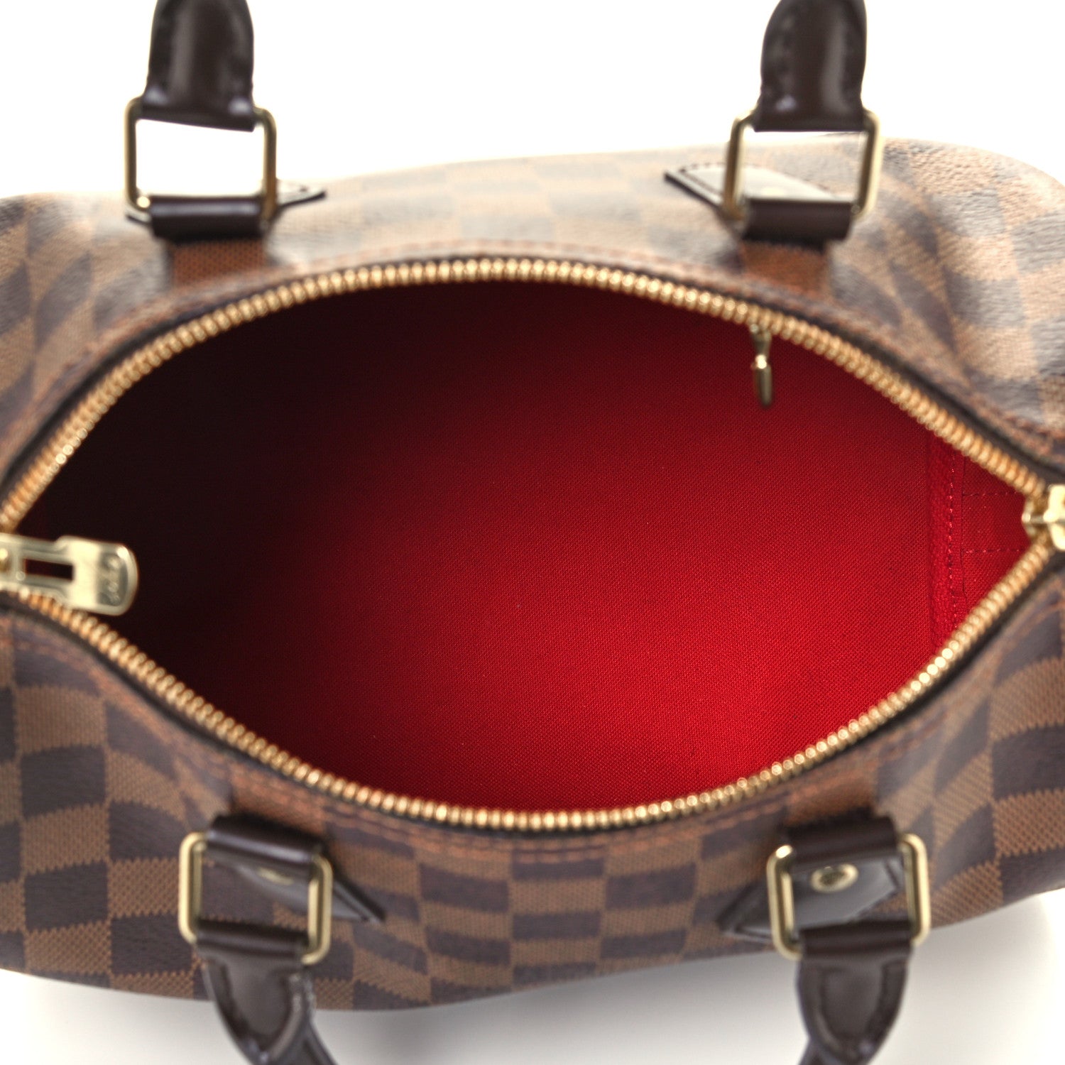 Louis Vuitton Damier Ebene Speedy Bandouliere 25 5 of 10