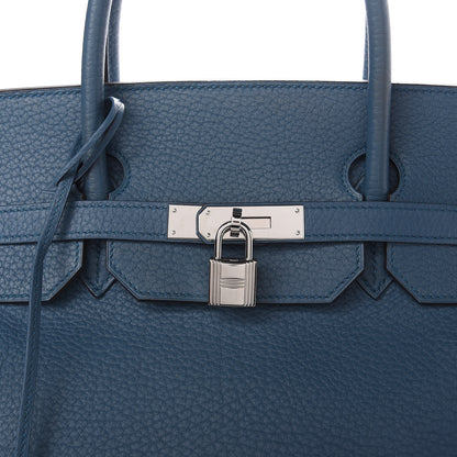 Hermes Fjord Birkin 40 Bleu Tempete 39 of 39