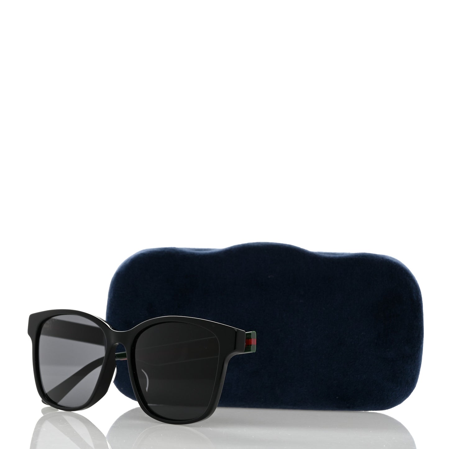 Square Eye GG Web Sunglasses GG0417SK Black