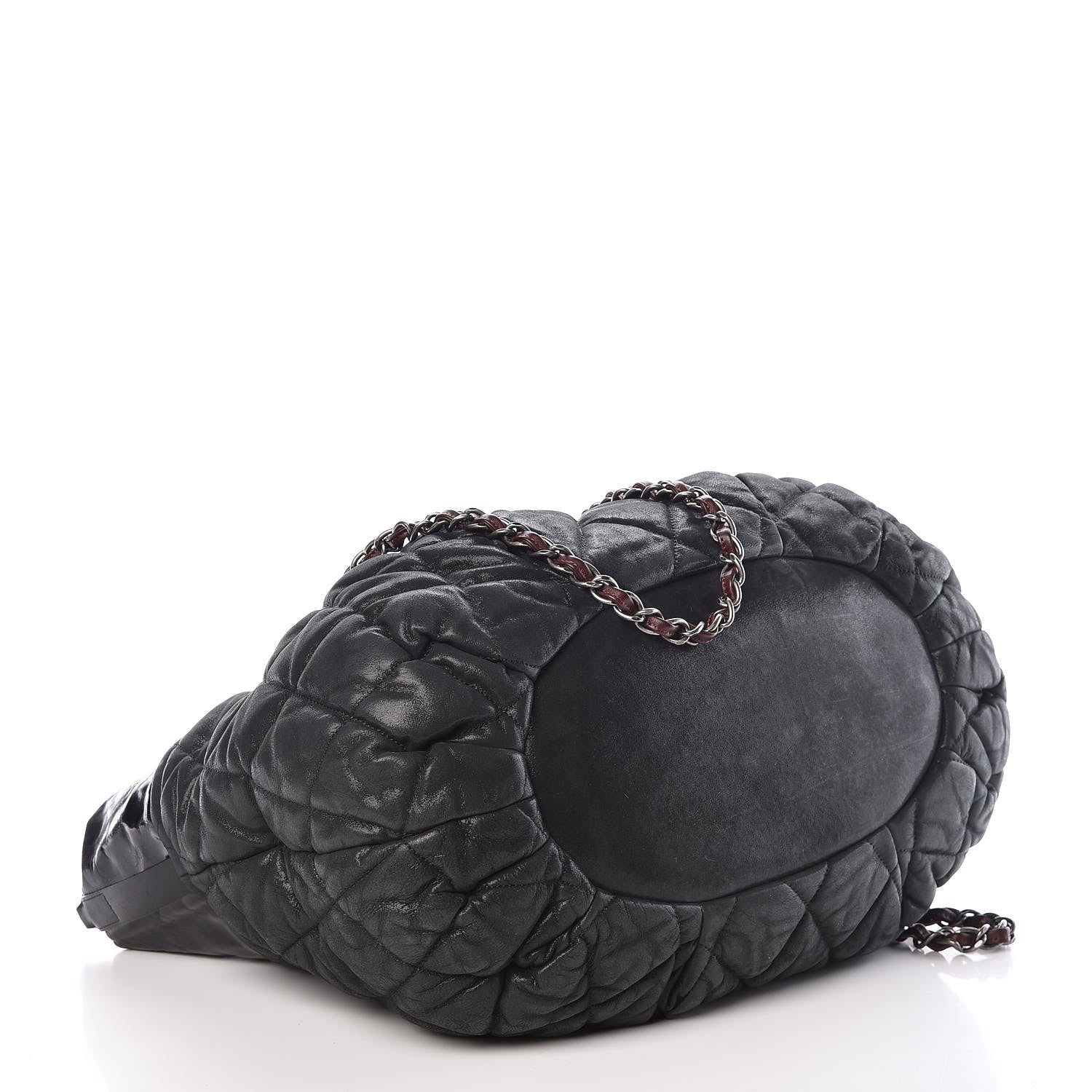 Chanel Iridescent Calfskin Large In the Mix Tote Black 4 of 9