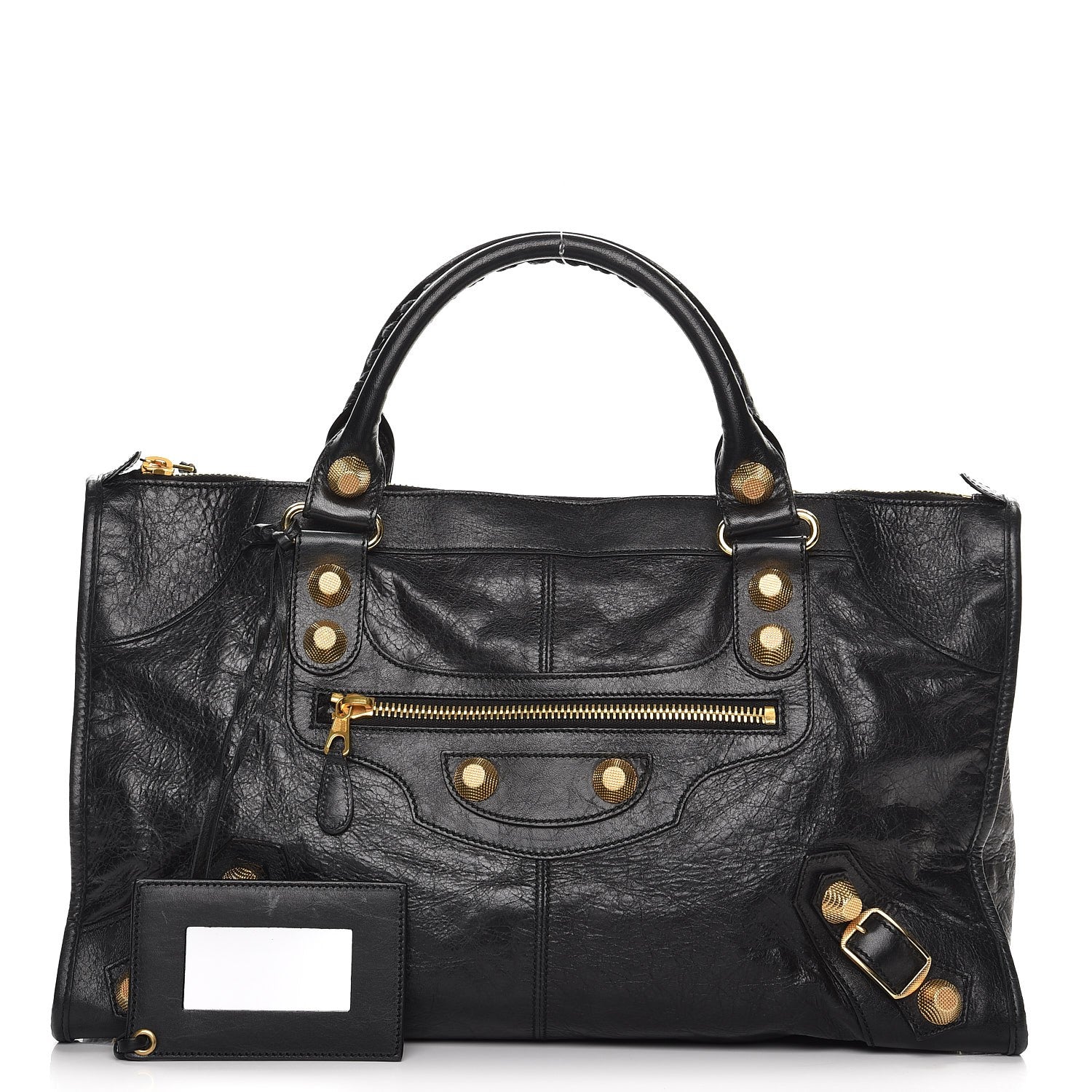 Balenciaga Agneau Giant 21 Gold Hardware Work Black 1 of 10