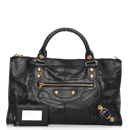Balenciaga Agneau Giant 21 Gold Hardware Work Black 1 of 10