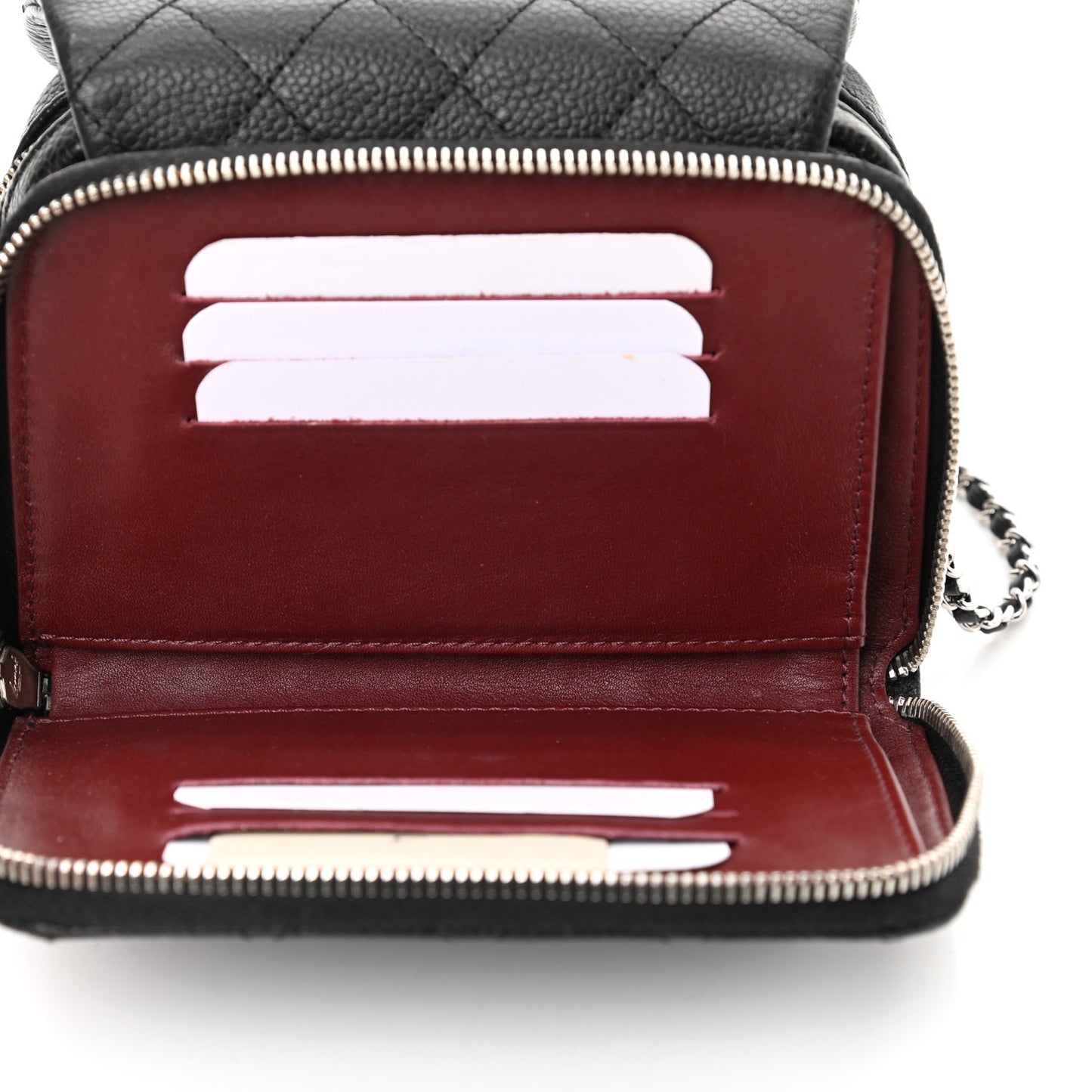 Caviar Quilted New Mini Flap Black