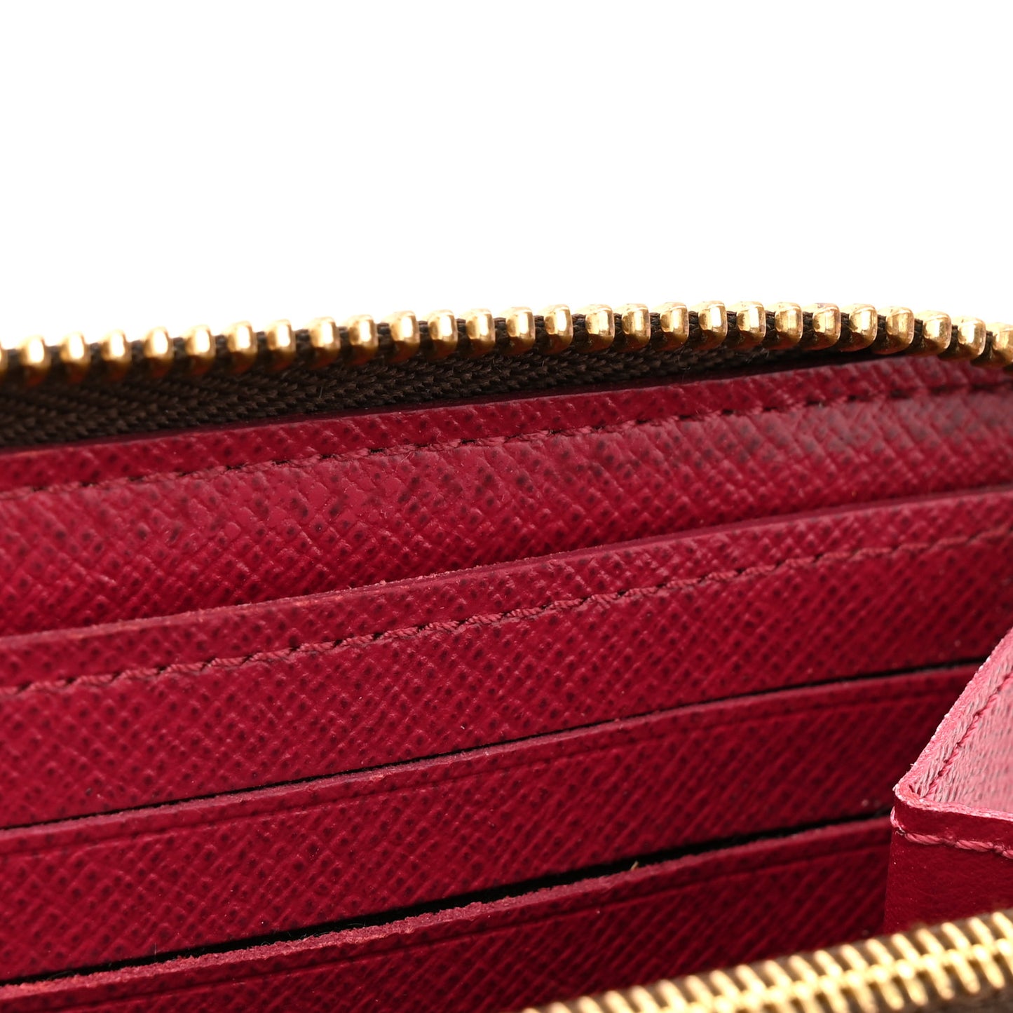 Monogram Clemence Wallet Fuchsia