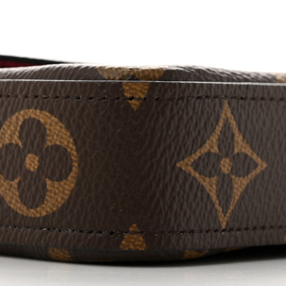 Louis Vuitton Monogram Pochette Felicie Chain Wallet Fuchsia 13 of 15