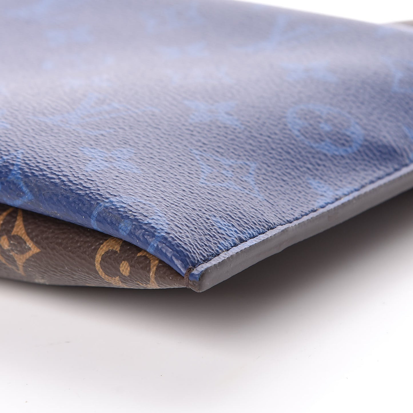 Monogram Small Outdoor Pouch Pacific Blue