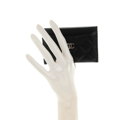 Chanel Caviar Quilted Card Holder Black 2 of 8