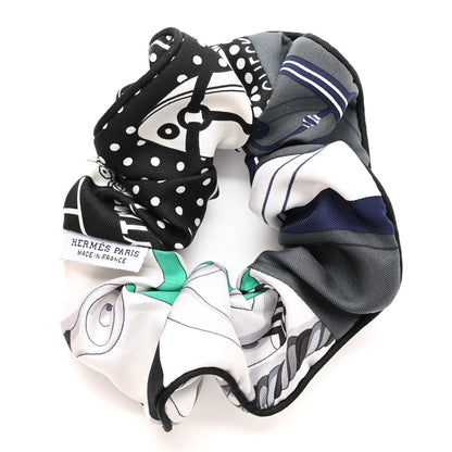 Hermes Silk Claudia Scrunchie 2 of 4