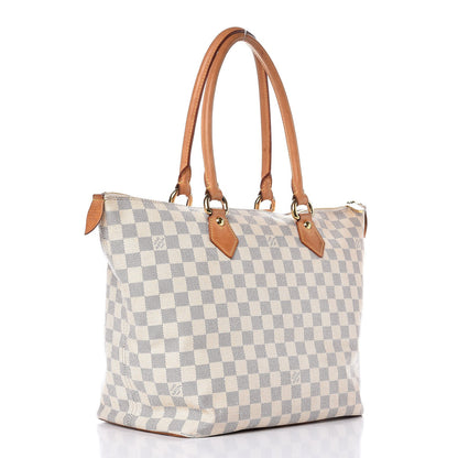 Louis Vuitton Damier Azur Saleya MM 3 of 18