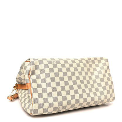 Louis Vuitton Damier Azur Speedy Bandouliere 35 3 of 9