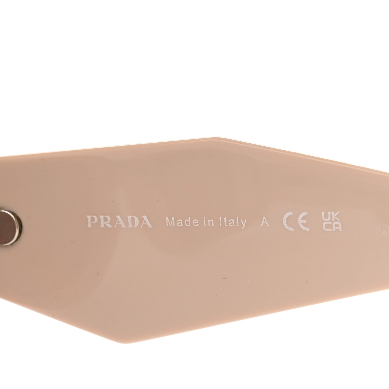 Prada Acetate Symbole Sunglasses SPR 17W Plum Beige 6 of 6