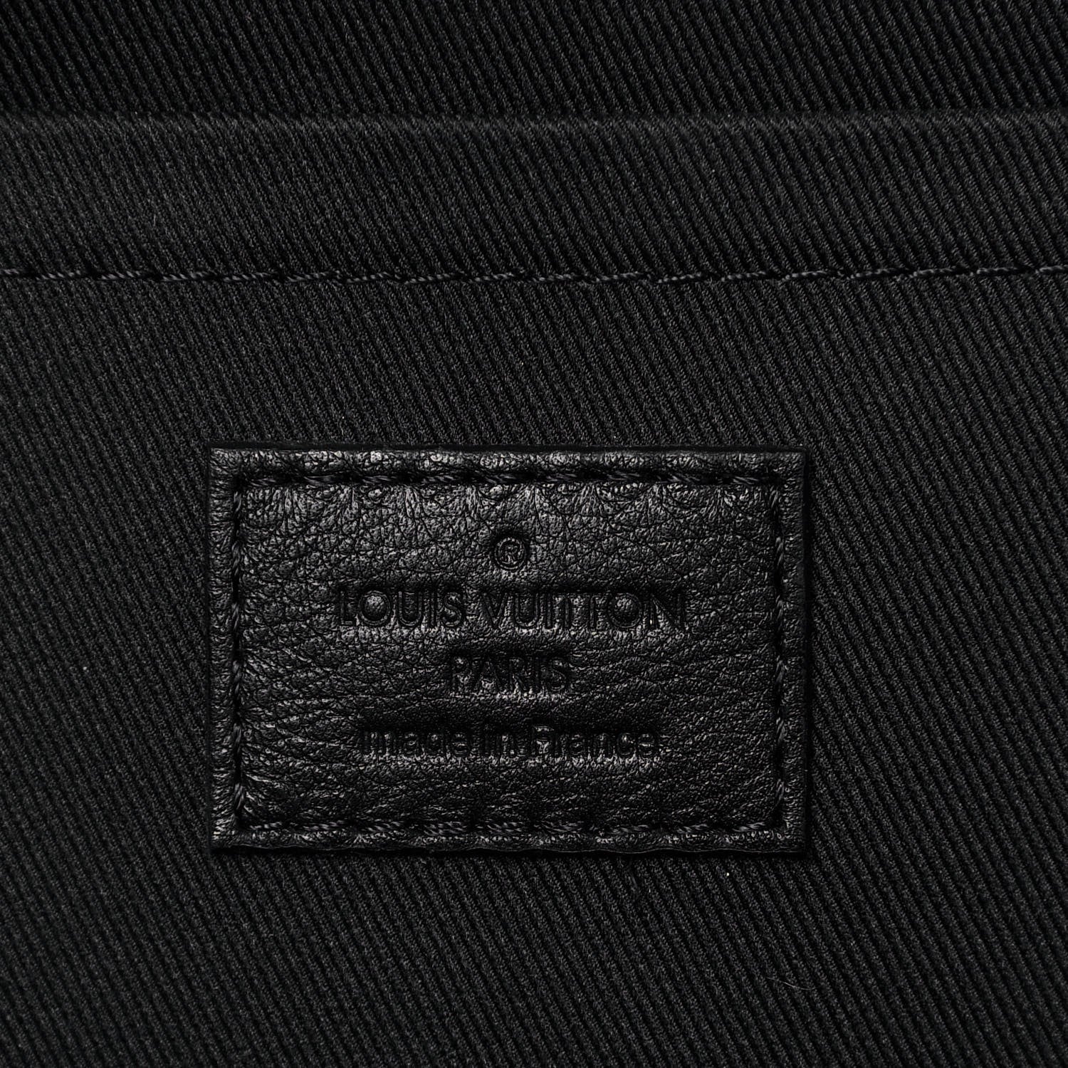 Louis Vuitton Lambskin Spaceship Embossed Palm Springs Backpack PM Black 5 of 11