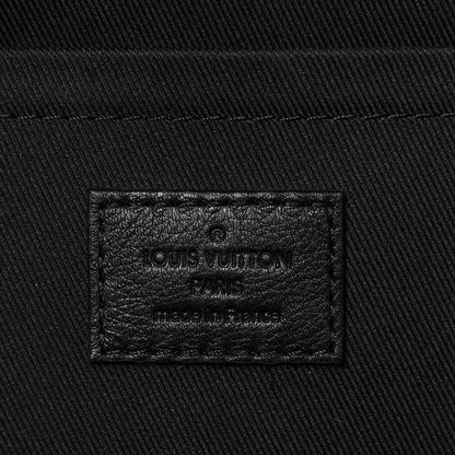 Louis Vuitton Lambskin Spaceship Embossed Palm Springs Backpack PM Black 5 of 11