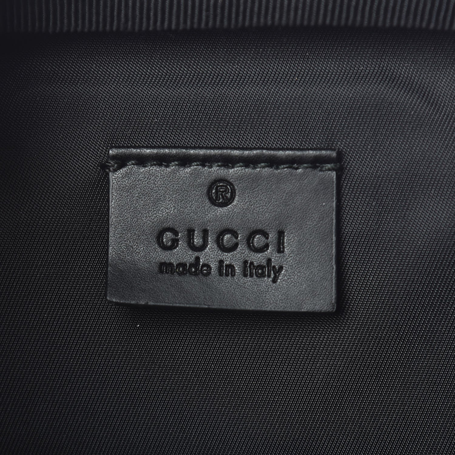 Gucci GG Supreme Monogram Web Belt Bag Black 7 of 14