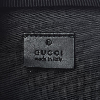Gucci GG Supreme Monogram Web Belt Bag Black 7 of 14