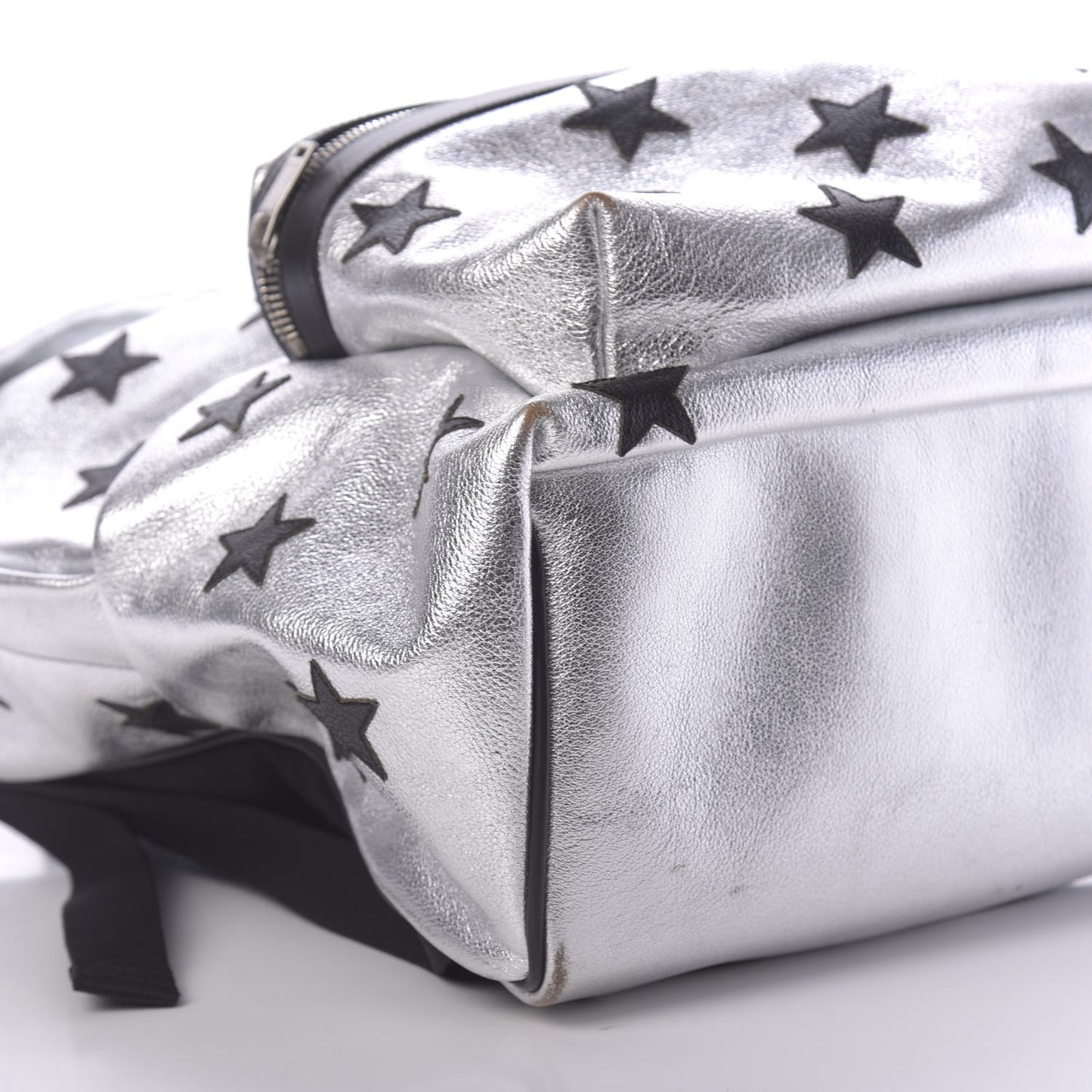 Metallic Buffalo Star Hunting Backpack Silver Black