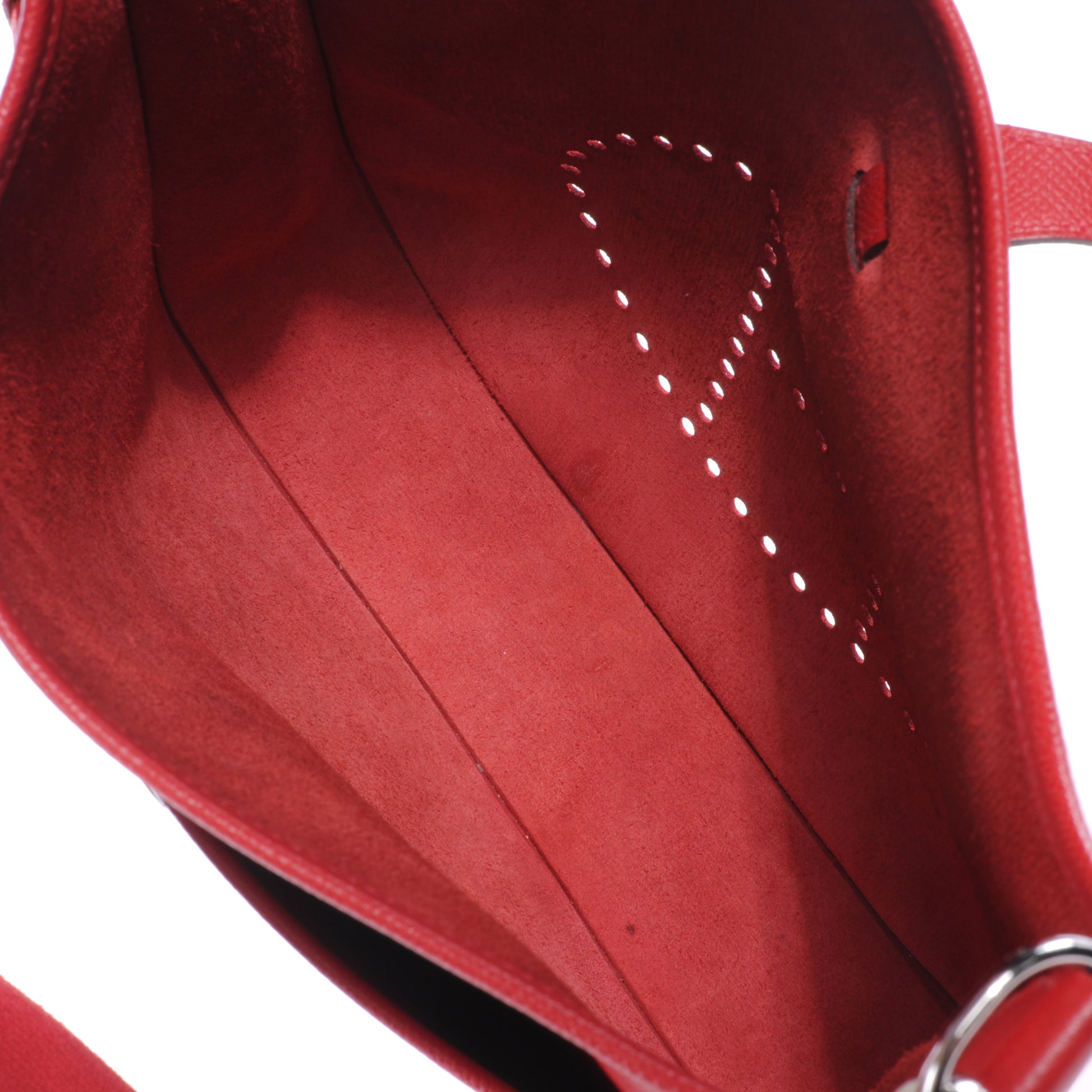 Hermes Epsom Evelyne III PM Rouge Casaque 6 of 7