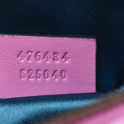 Gucci Velvet Matelasse Marquise Crystals GG Marmont Belt Bag 95 38 Malva 7 of 8