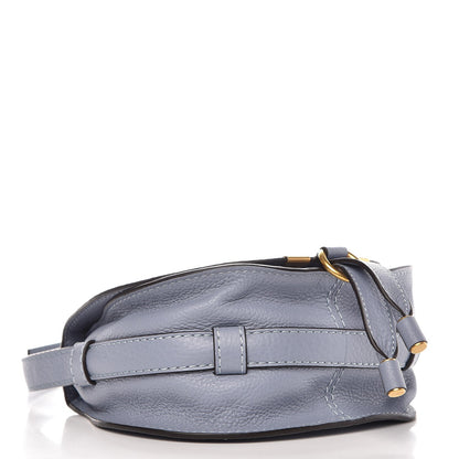 Chloe Calfskin Mini Marcie Round Crossbody Bag Washed Blue 4 of 8