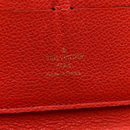 Louis Vuitton Empreinte Zippy Wallet Cherry 6 of 6