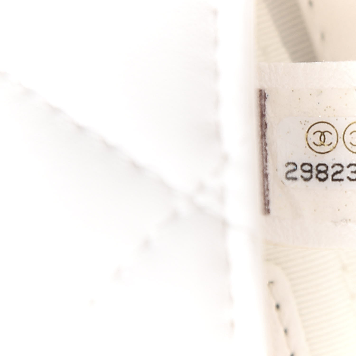 Chanel Lambskin Quilted Mini My Precious Waist Bag White 6 of 10