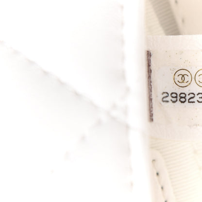 Chanel Lambskin Quilted Mini My Precious Waist Bag White 6 of 10