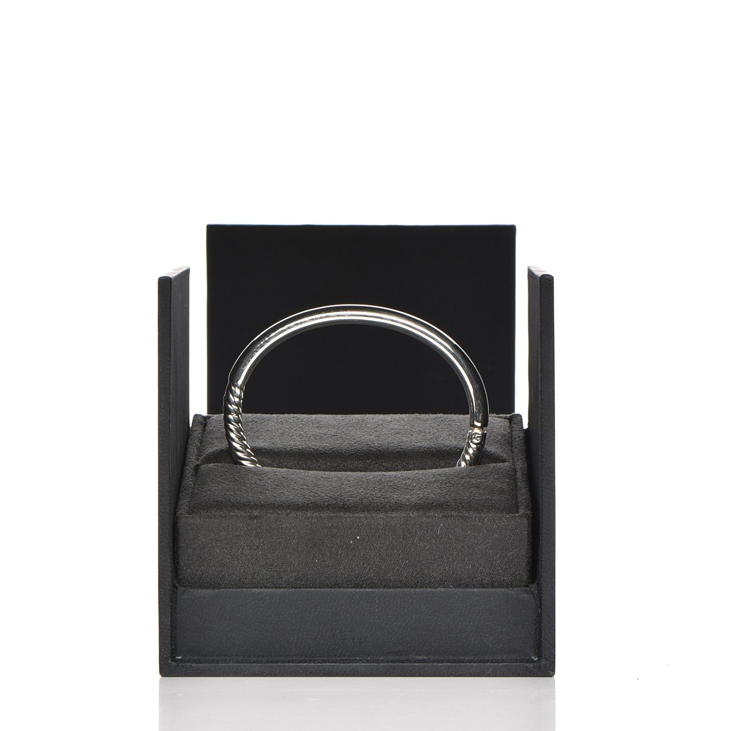 David Yurman Sterling Silver Narrow Cable Classics Bracelet 11 of 11