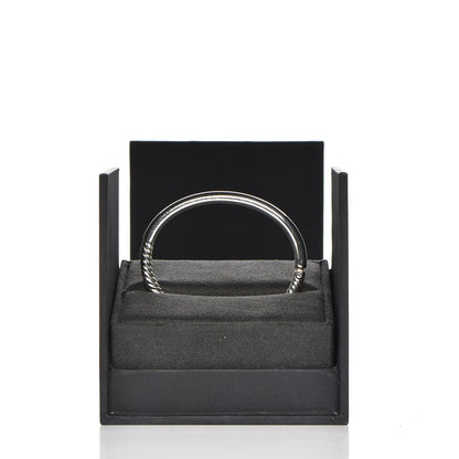 David Yurman Sterling Silver Narrow Cable Classics Bracelet 11 of 11