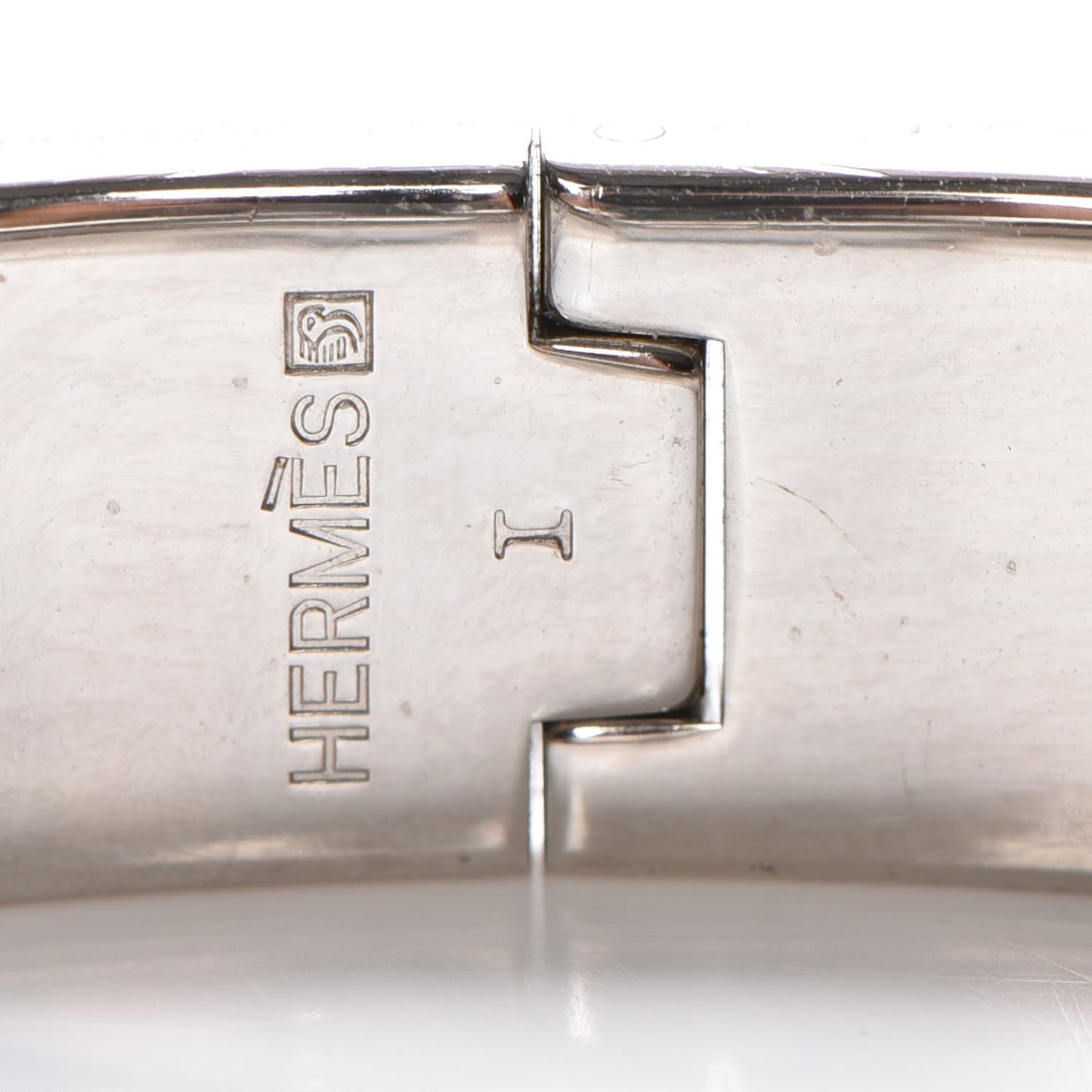 Narrow Enamel Clic Clac H Bracelet PM Bleu