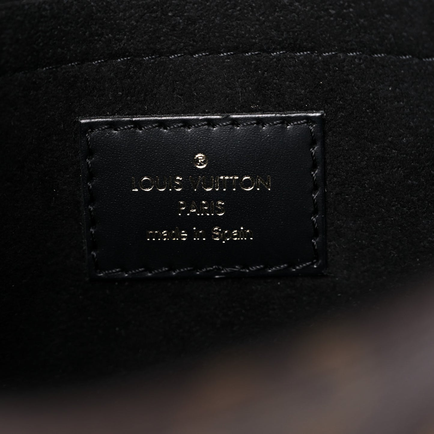 Epi Monogram Saint Michel Black