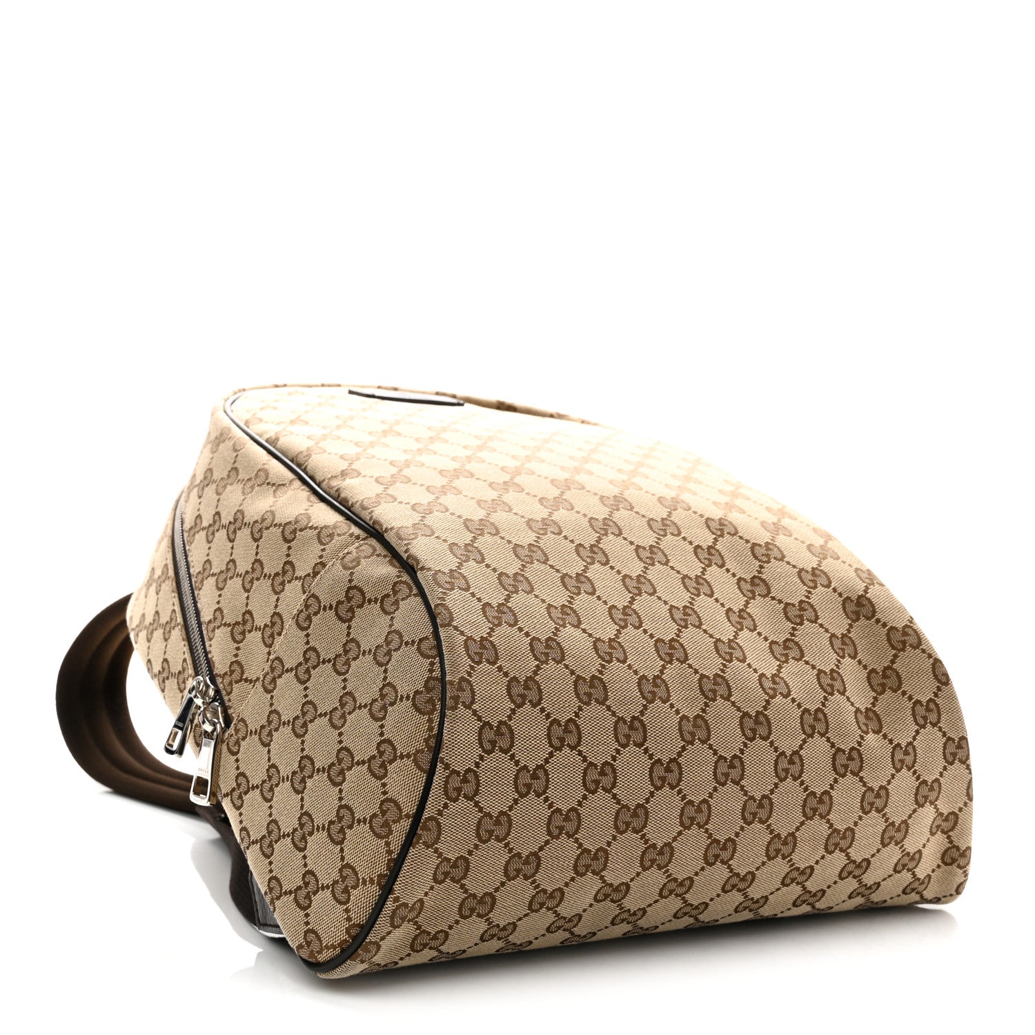 Gucci Monogram Travel Backpack Dark Brown 3 of 10