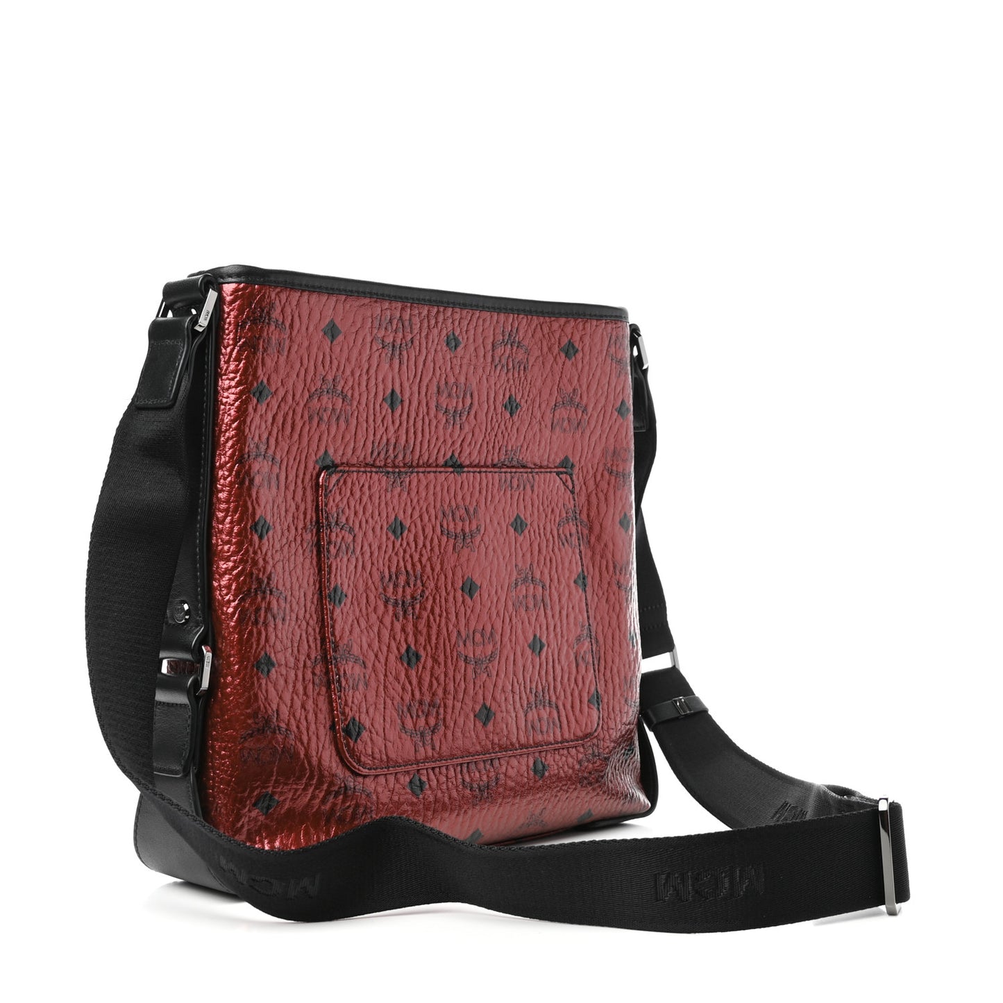 Metallic Visetos Messenger Scooter Red
